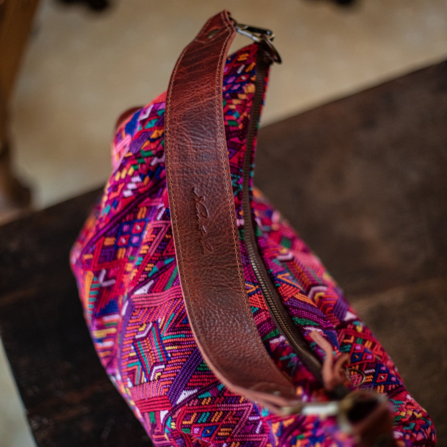 PENELOPE BAG - OOAK HUIPIL - COPPER - NO. 17772
