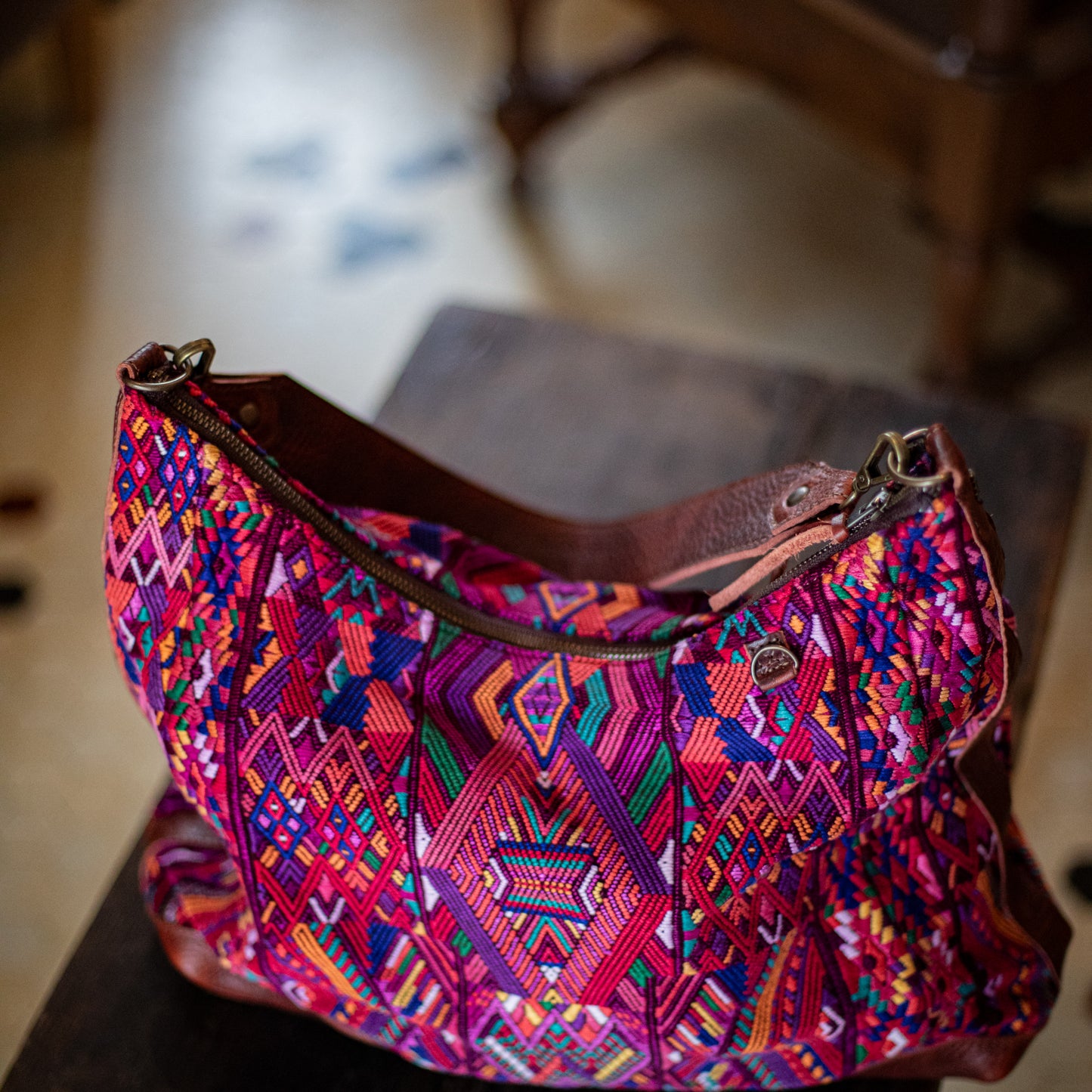PENELOPE BAG - OOAK HUIPIL - COPPER - NO. 17772