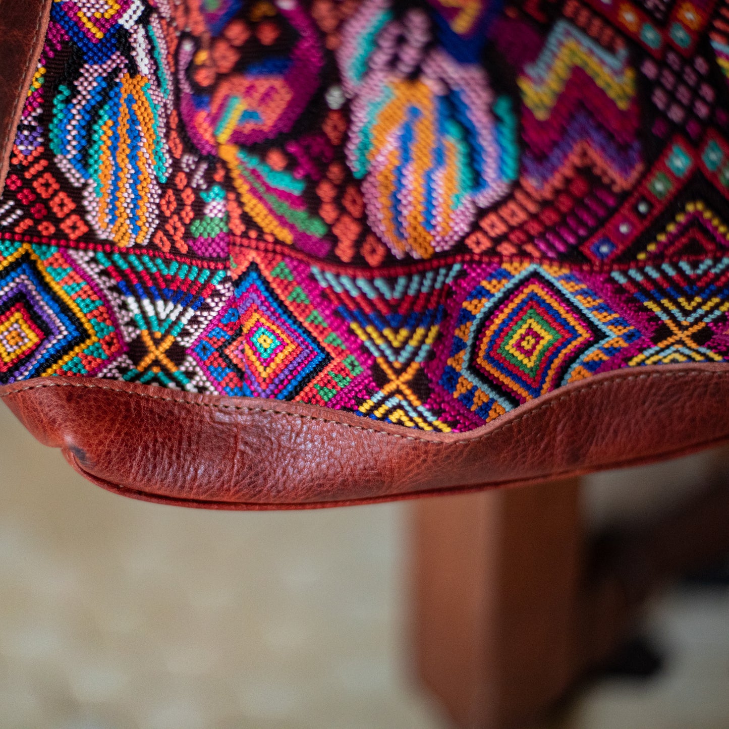 PENELOPE BAG - OOAK HUIPIL - COPPER - NO. 17771