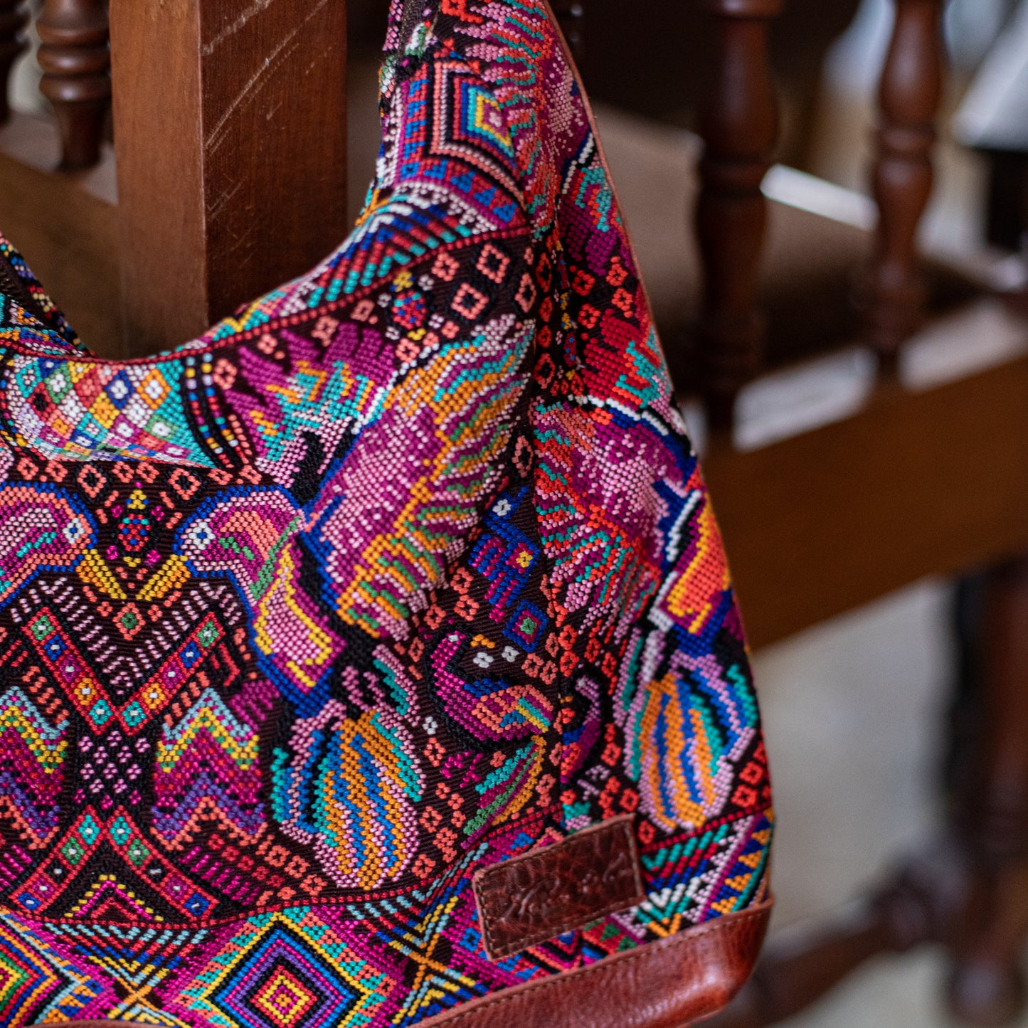 PENELOPE BAG - OOAK HUIPIL - COPPER - NO. 17771