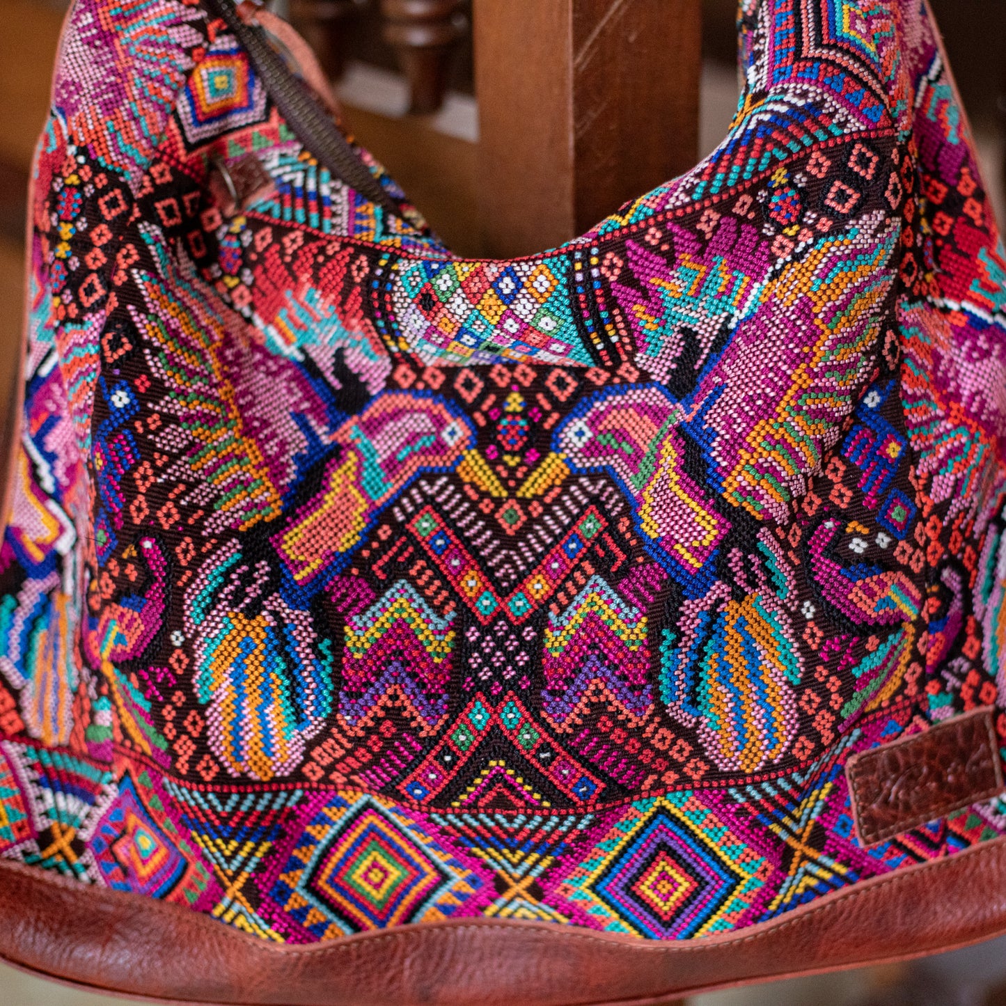 PENELOPE BAG - OOAK HUIPIL - COPPER - NO. 17771