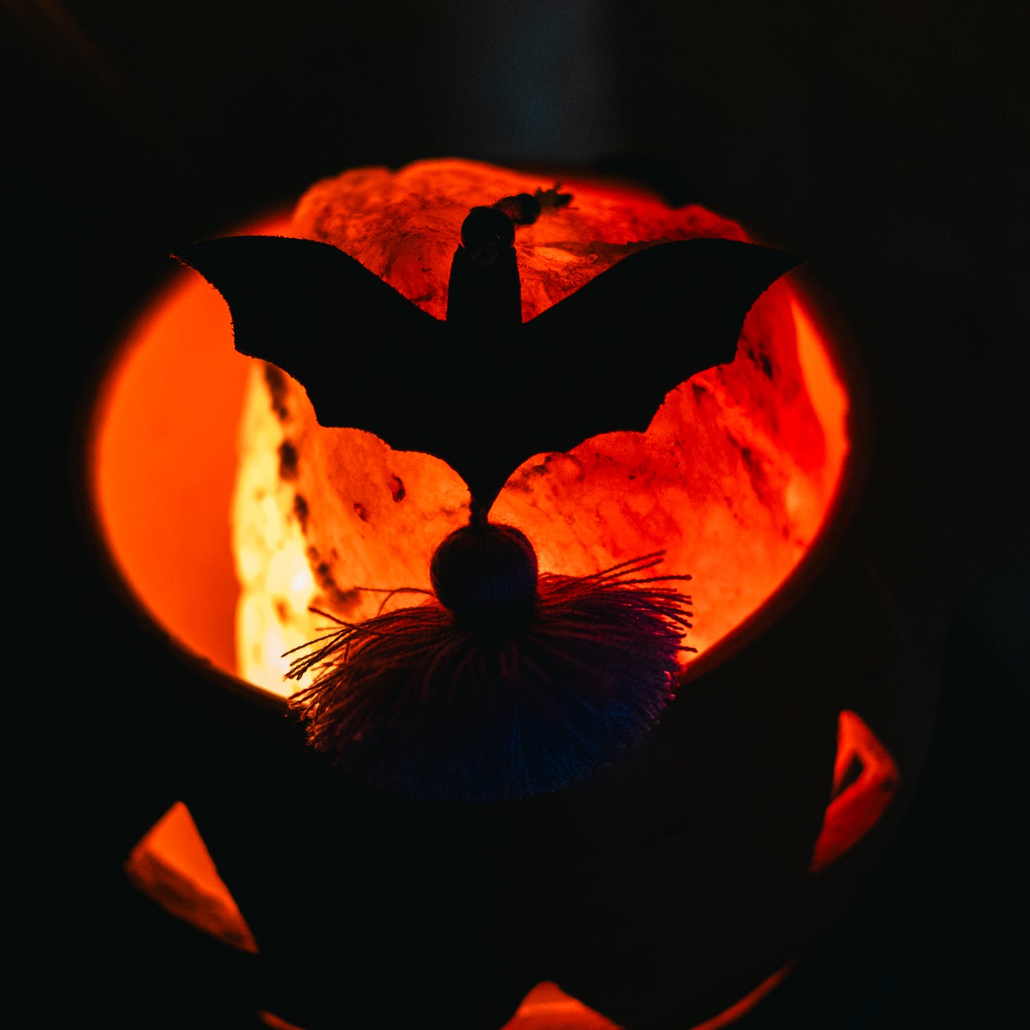 LEATHER BAT CHARM - WRANGLER
