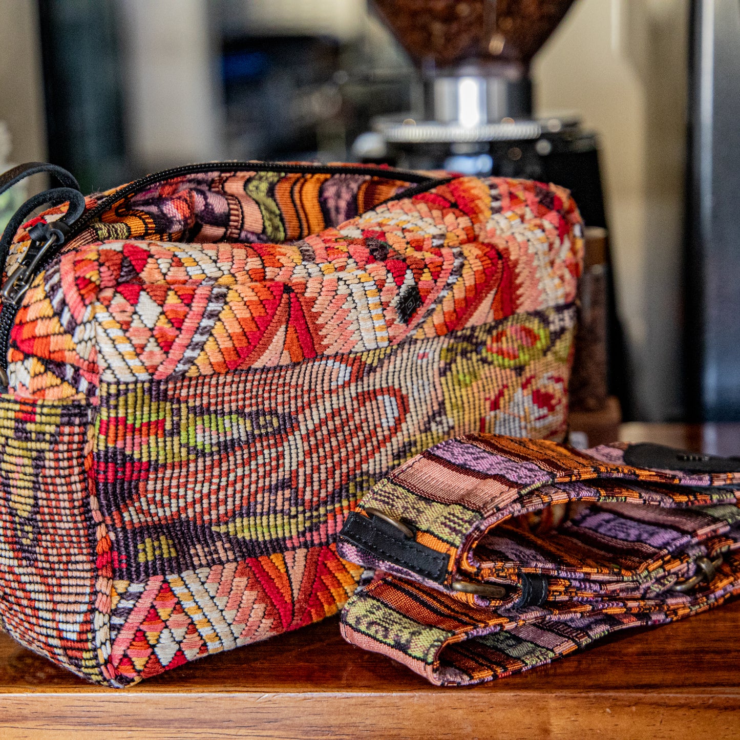 LARGE WANDER SET - OOAK HUIPIL - BLACK - NO. 17955