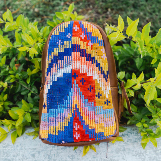 2.0 CROSSBODY SLING - SMALL - H&S MOONS - CAFE - NO. 15431