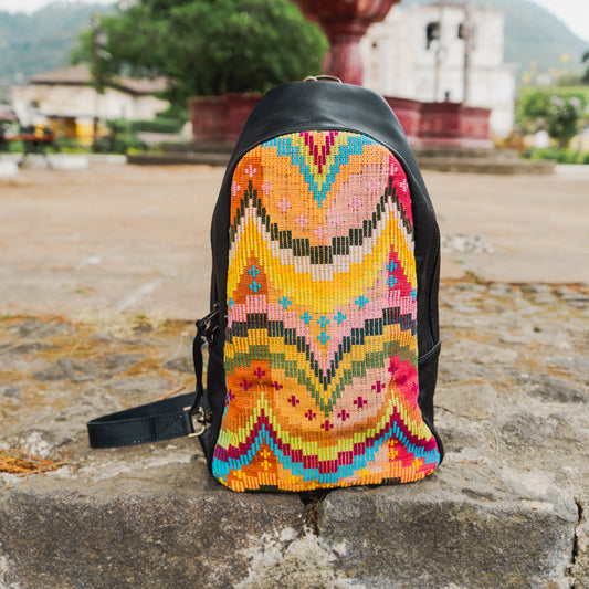 CROSSBODY SLING 2.0 - LARGE - H&S MOON & STARS - BLACK - NO. 15368