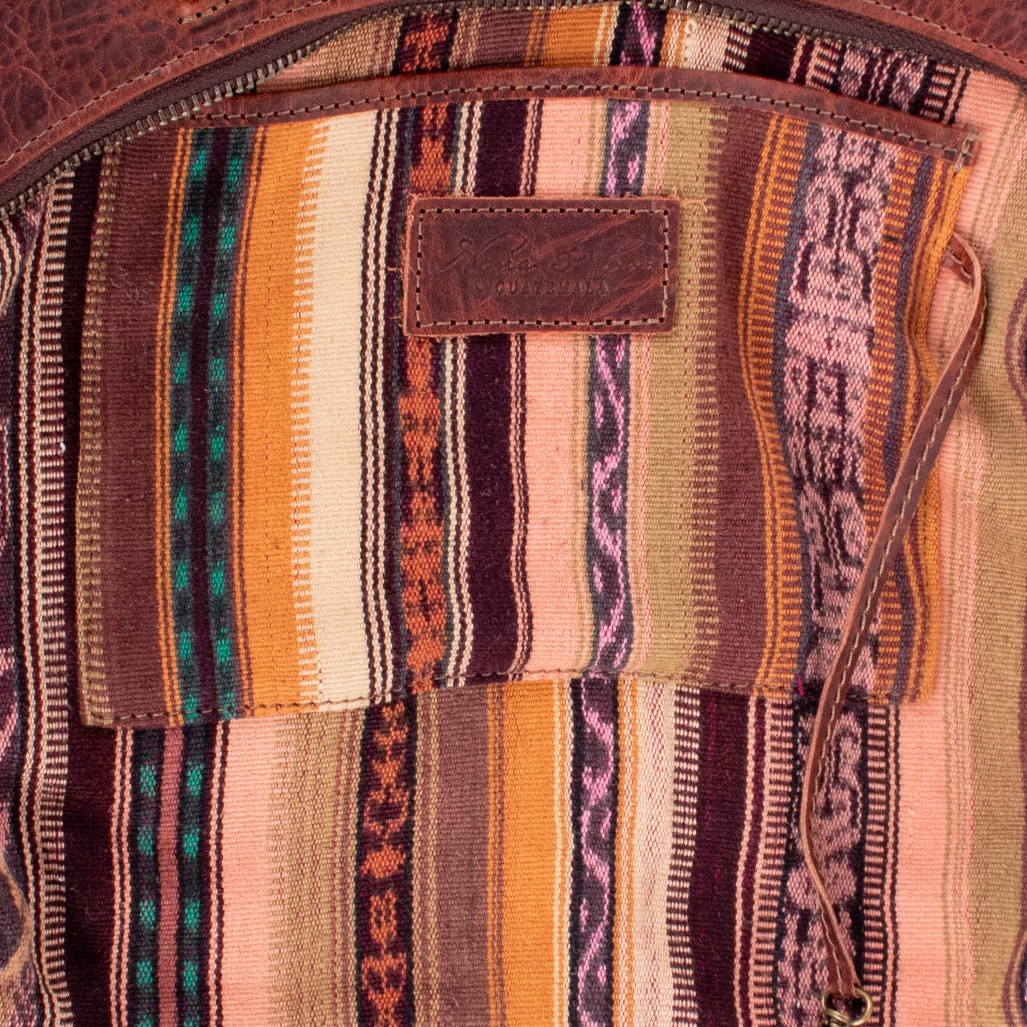 SMALL PENELOPE BAG - FULL LEATHER - COPPER