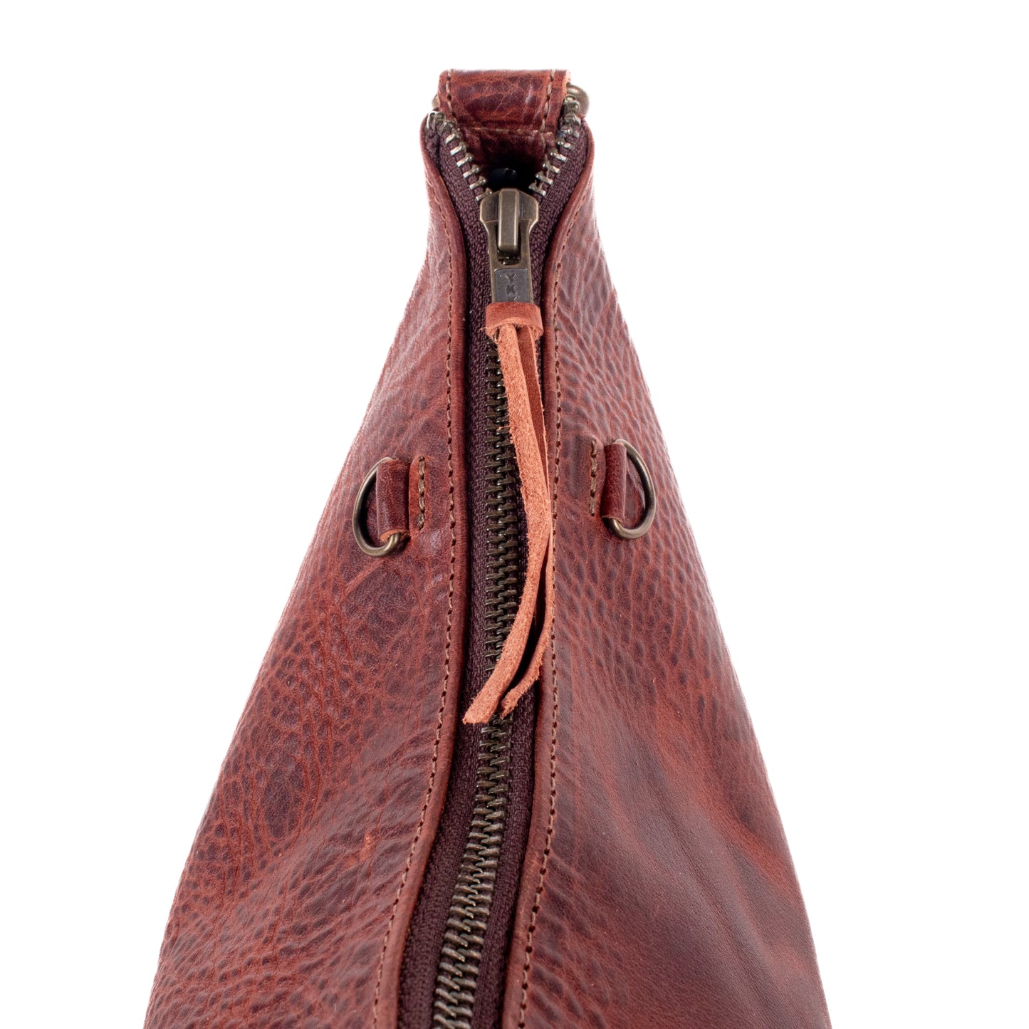 SMALL PENELOPE BAG - FULL LEATHER - COPPER