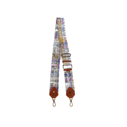ADJUSTABLE WIDE STRAP - OOAK CORTE - CAFE LEATHER - NO. 129024