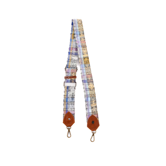ADJUSTABLE WIDE STRAP - OOAK CORTE - CAFE LEATHER - NO. 129024
