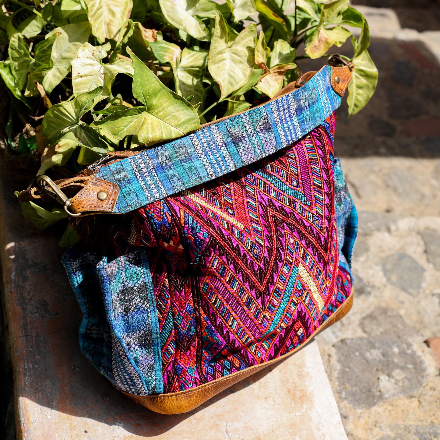 BEATRIZ MCDB + DIAMANTE STRAP - OOAK HUIPIL - WRANGLER - NO. 200193