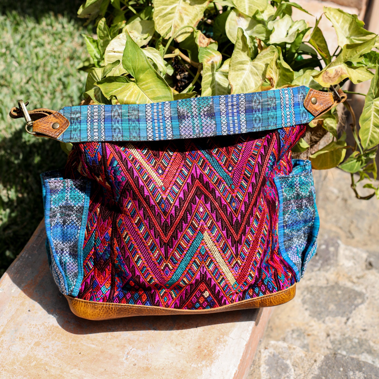 BEATRIZ MCDB + DIAMANTE STRAP - OOAK HUIPIL - WRANGLER - NO. 200193