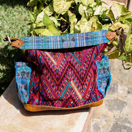 BEATRIZ MCDB + DIAMANTE STRAP - OOAK HUIPIL - WRANGLER - NO. 200193