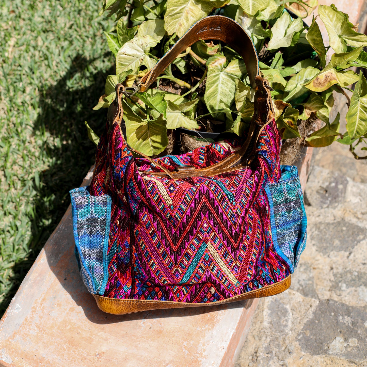 BEATRIZ MCDB + DIAMANTE STRAP - OOAK HUIPIL - WRANGLER - NO. 200193
