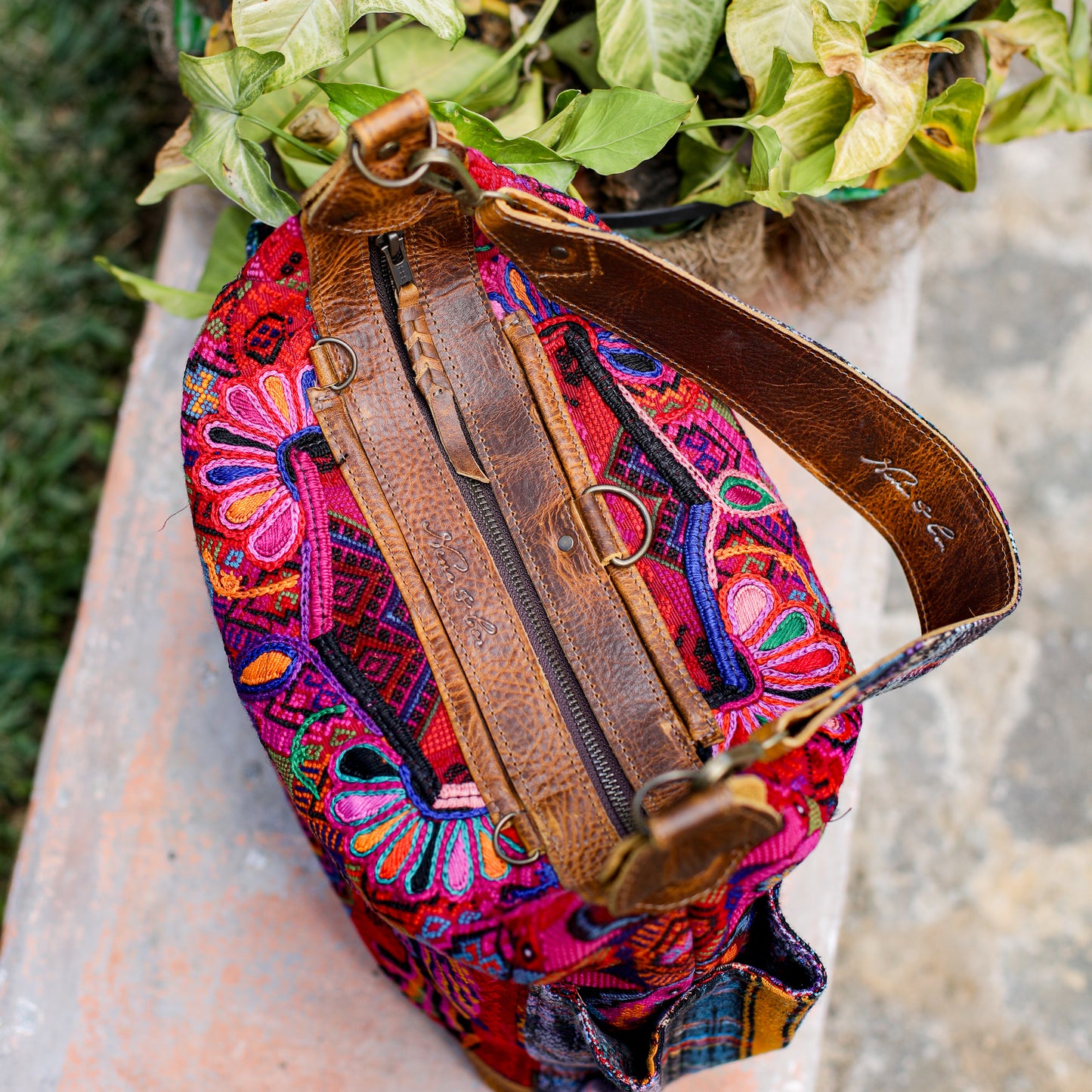 BEATRIZ MCDB + DIAMANTE STRAP - OOAK HUIPIL - WRANGLER - NO. 200192