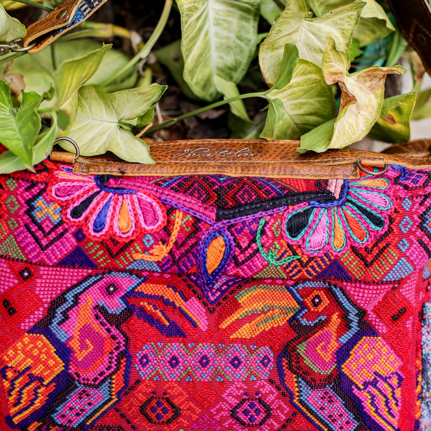 BEATRIZ MCDB + DIAMANTE STRAP - OOAK HUIPIL - WRANGLER - NO. 200192