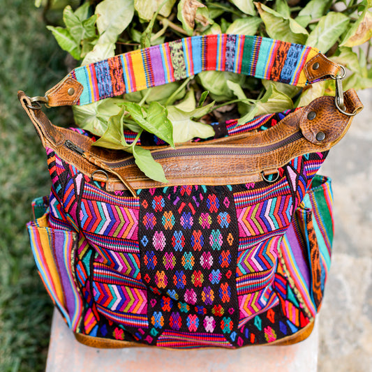 BEATRIZ MCDB + DIAMANTE STRAP - OOAK HUIPIL - WRANGLER - NO. 200191