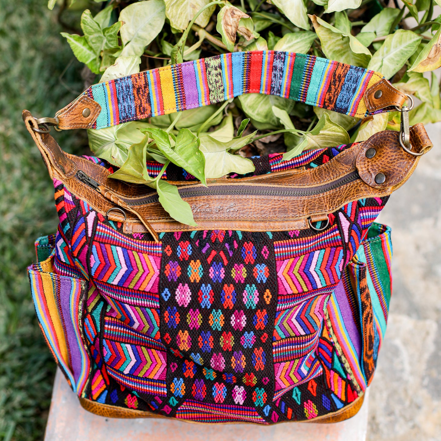 BEATRIZ MCDB + DIAMANTE STRAP - OOAK HUIPIL - WRANGLER - NO. 200191