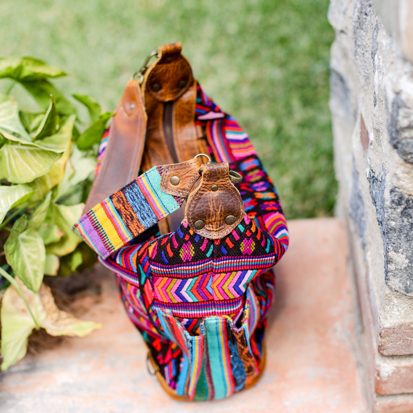 BEATRIZ MCDB + DIAMANTE STRAP - OOAK HUIPIL - WRANGLER - NO. 200191