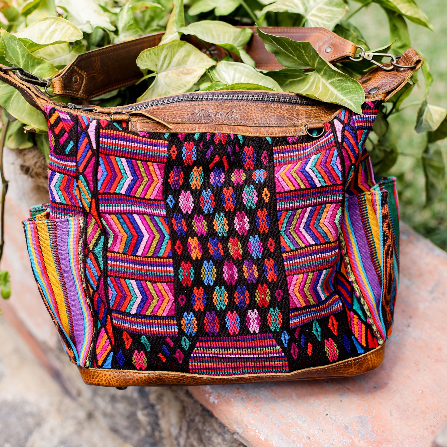 BEATRIZ MCDB + DIAMANTE STRAP - OOAK HUIPIL - WRANGLER - NO. 200191