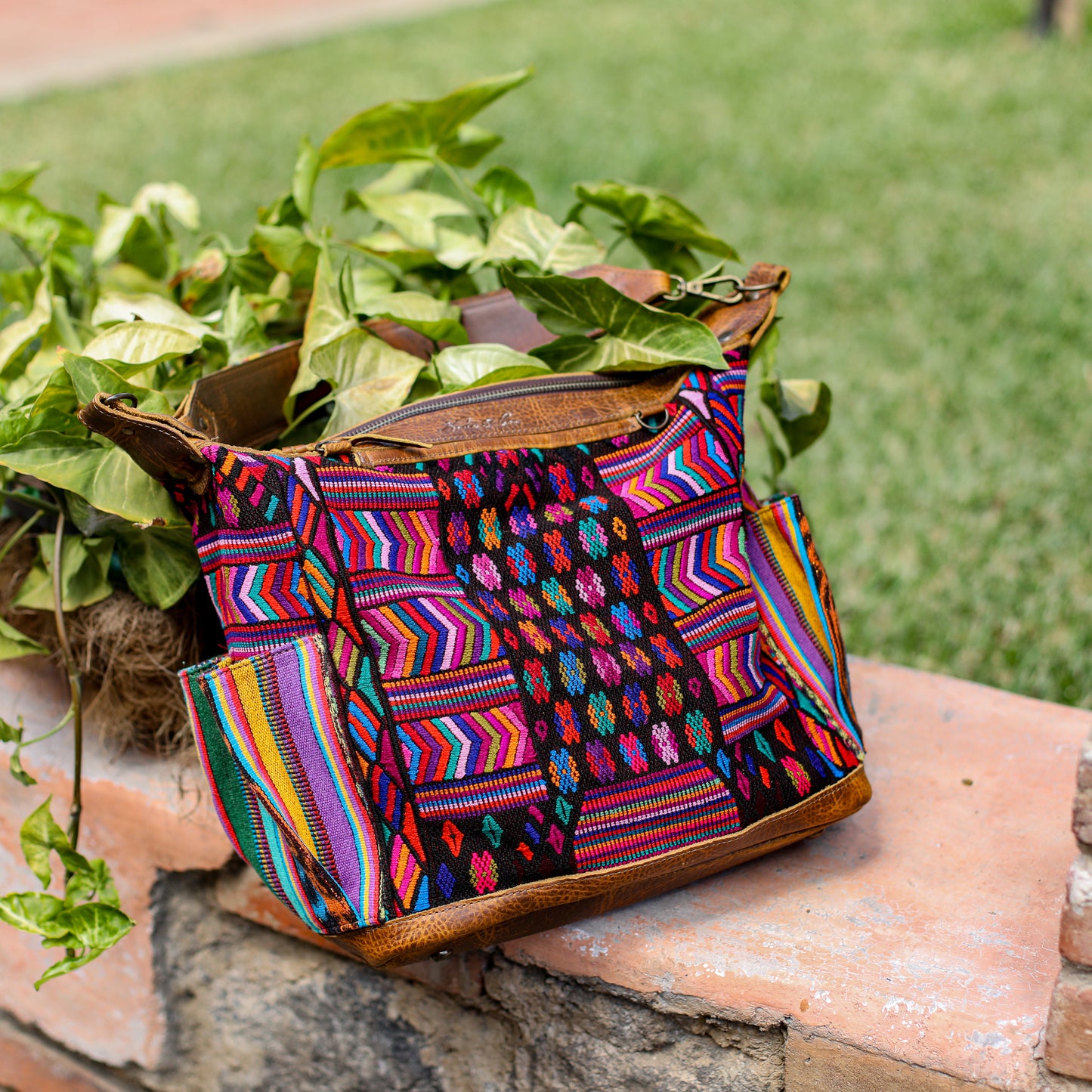 BEATRIZ MCDB + DIAMANTE STRAP - OOAK HUIPIL - WRANGLER - NO. 200191