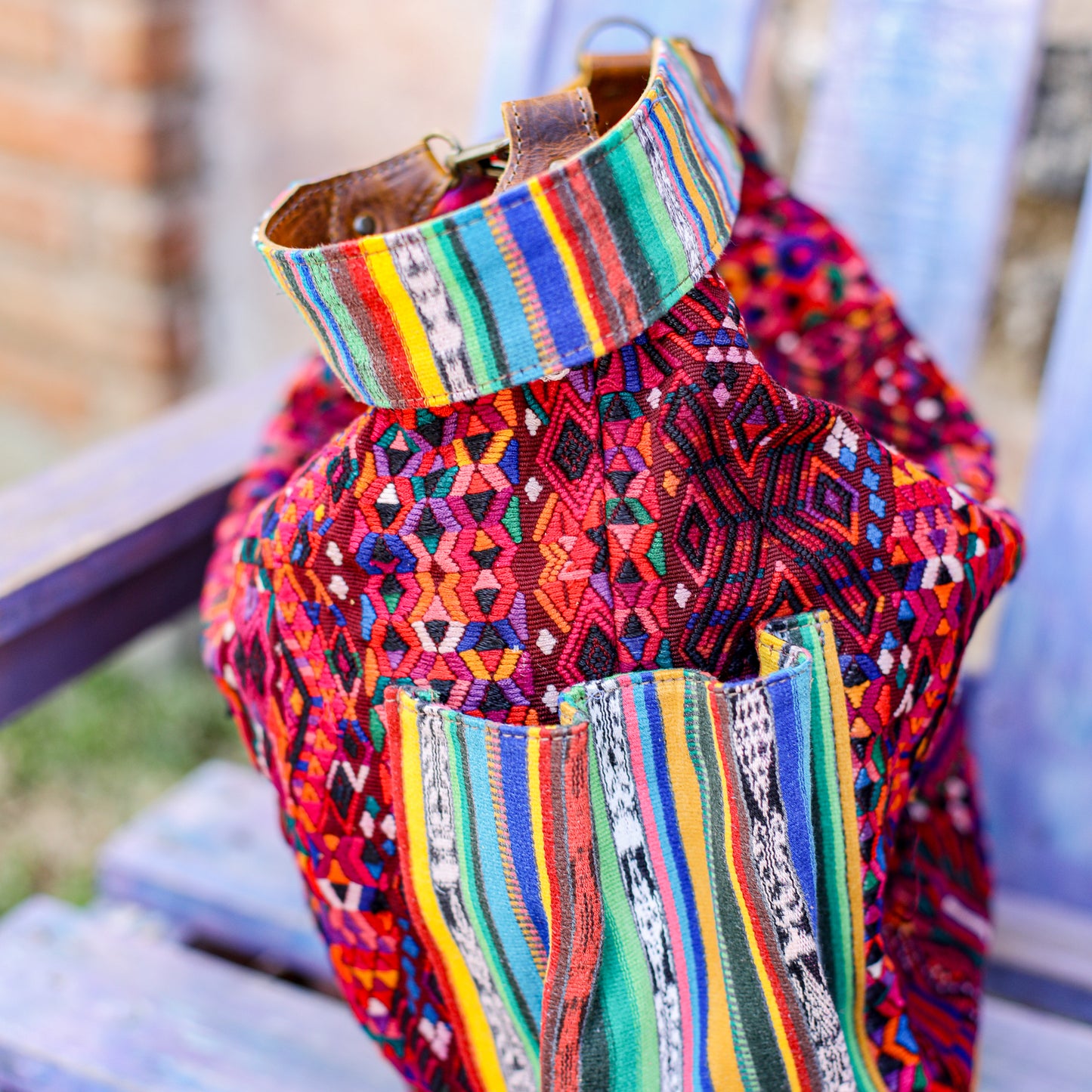 BEATRIZ CDB + DIAMANTE STRAP - OOAK HUIPIL - WRANGLER - NO. 200188