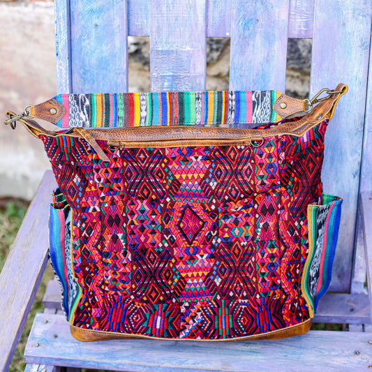 BEATRIZ CDB + DIAMANTE STRAP - OOAK HUIPIL - WRANGLER - NO. 200188