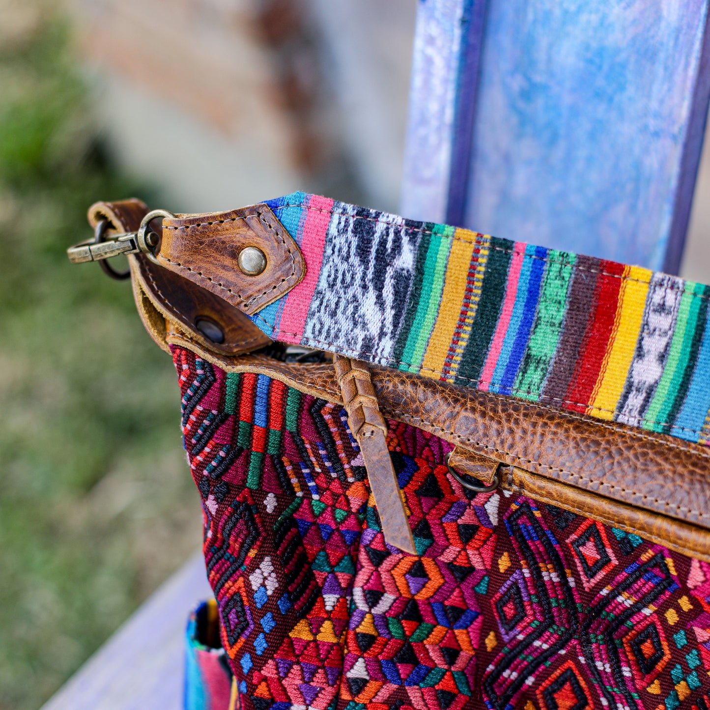 BEATRIZ CDB + DIAMANTE STRAP - OOAK HUIPIL - WRANGLER - NO. 200188