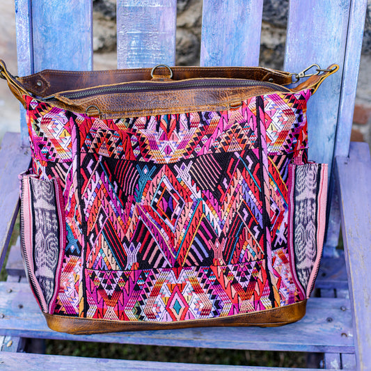 BEATRIZ CDB + DIAMANTE STRAP - OOAK HUIPIL - WRANGLER - NO. 200185