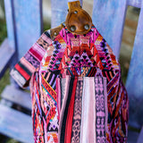 BEATRIZ CDB + DIAMANTE STRAP - OOAK HUIPIL - WRANGLER - NO. 200185