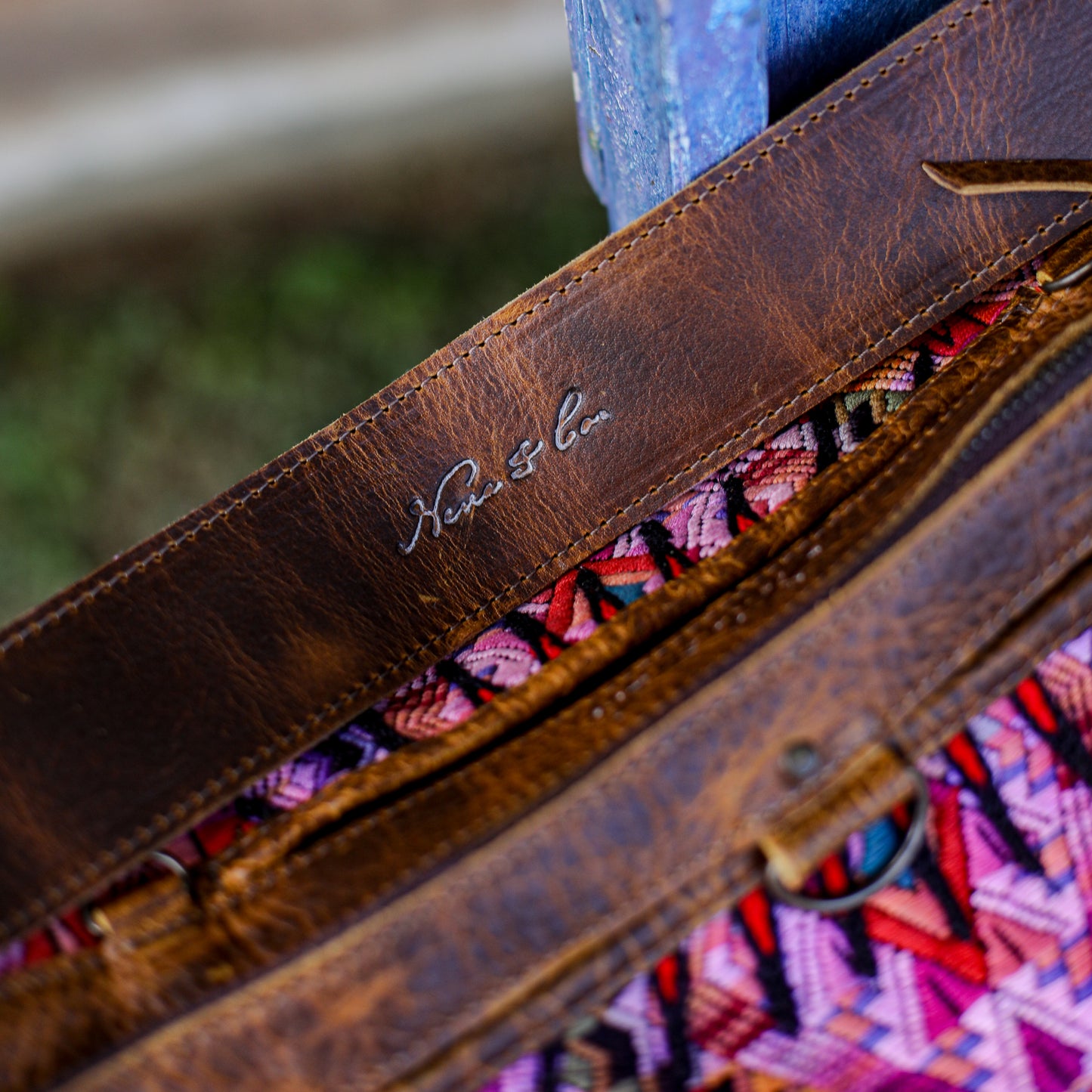 BEATRIZ CDB + DIAMANTE STRAP - OOAK HUIPIL - WRANGLER - NO. 200185