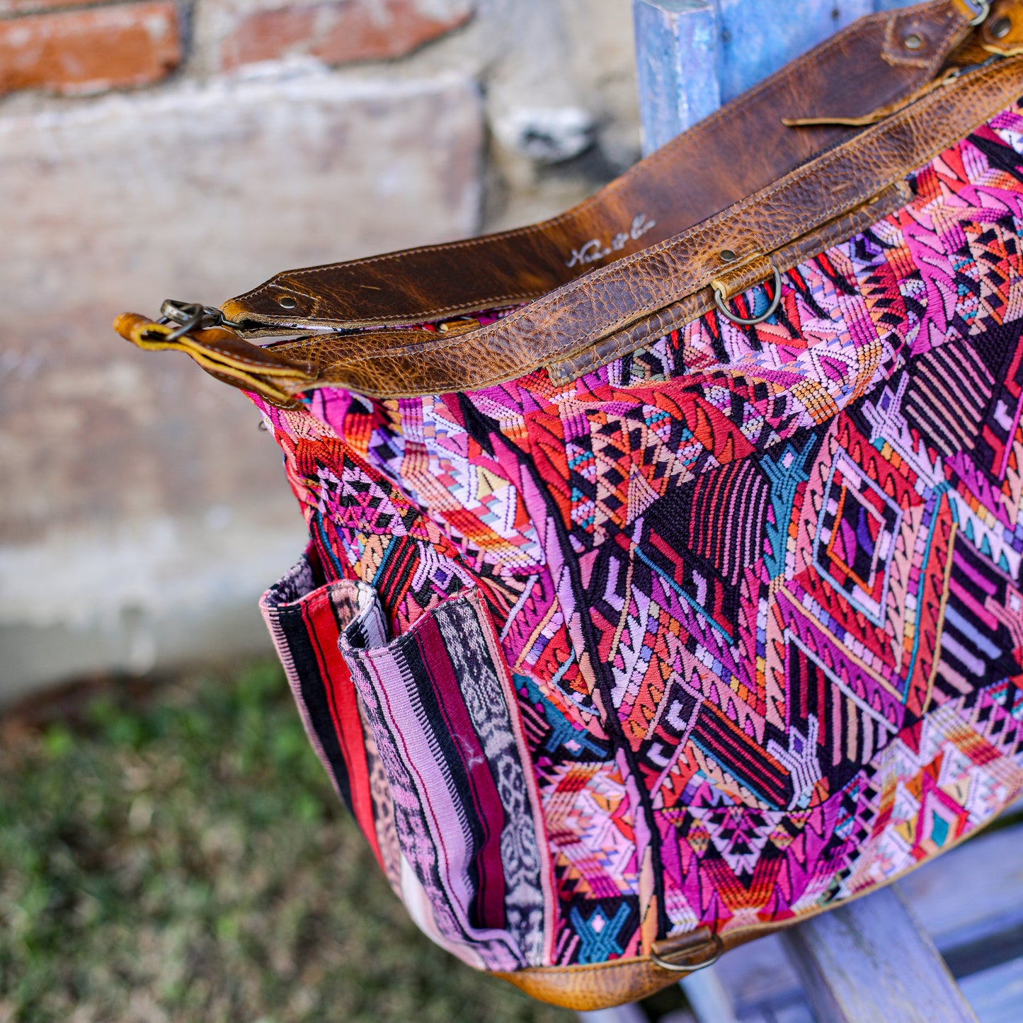 BEATRIZ CDB + DIAMANTE STRAP - OOAK HUIPIL - WRANGLER - NO. 200185