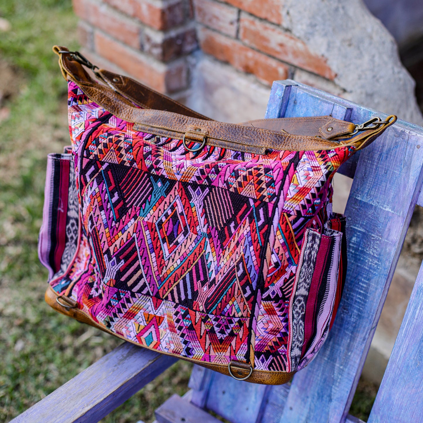 BEATRIZ CDB + DIAMANTE STRAP - OOAK HUIPIL - WRANGLER - NO. 200185