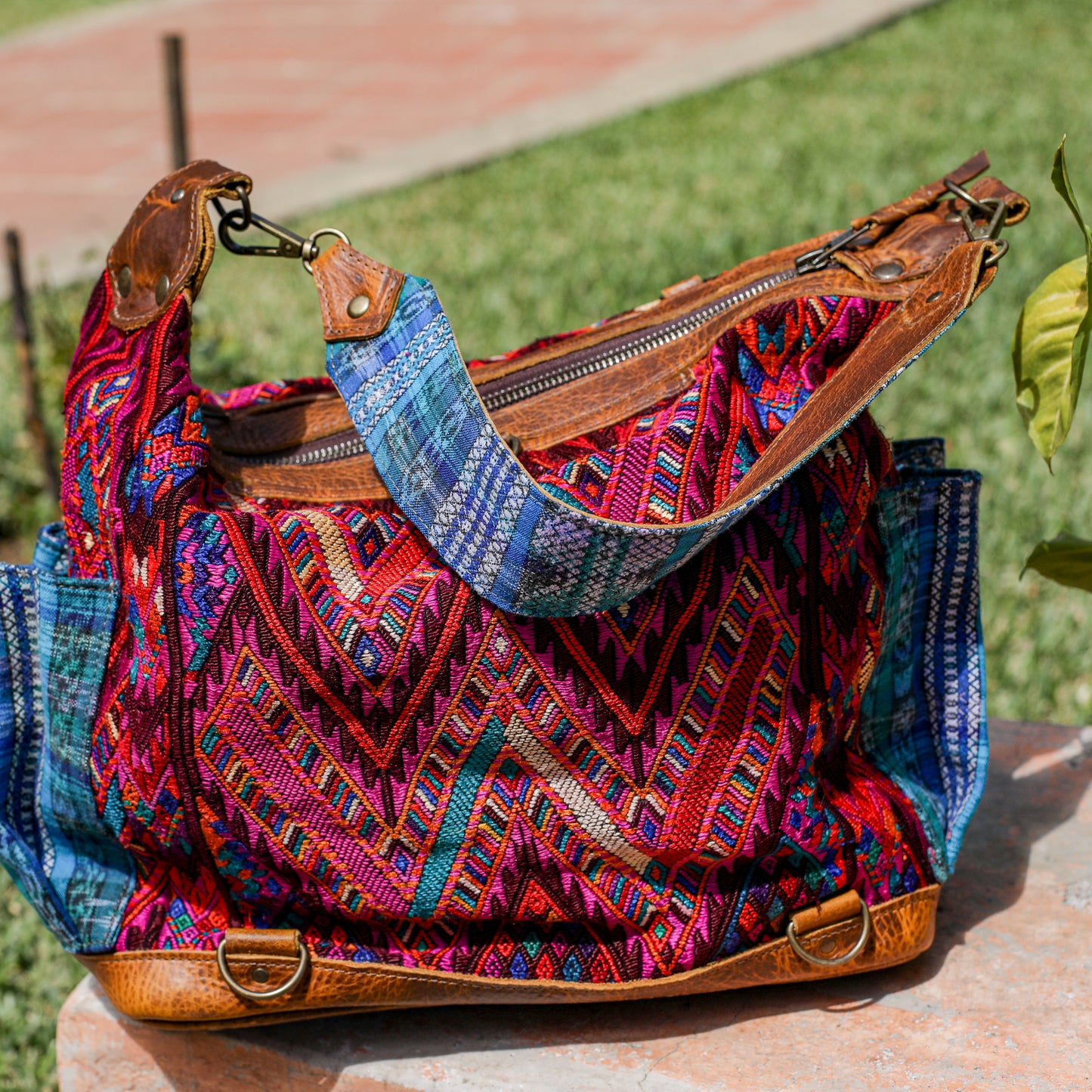 BEATRIZ MCDB + DIAMANTE STRAP - OOAK HUIPIL - WRANGLER - NO. 200193