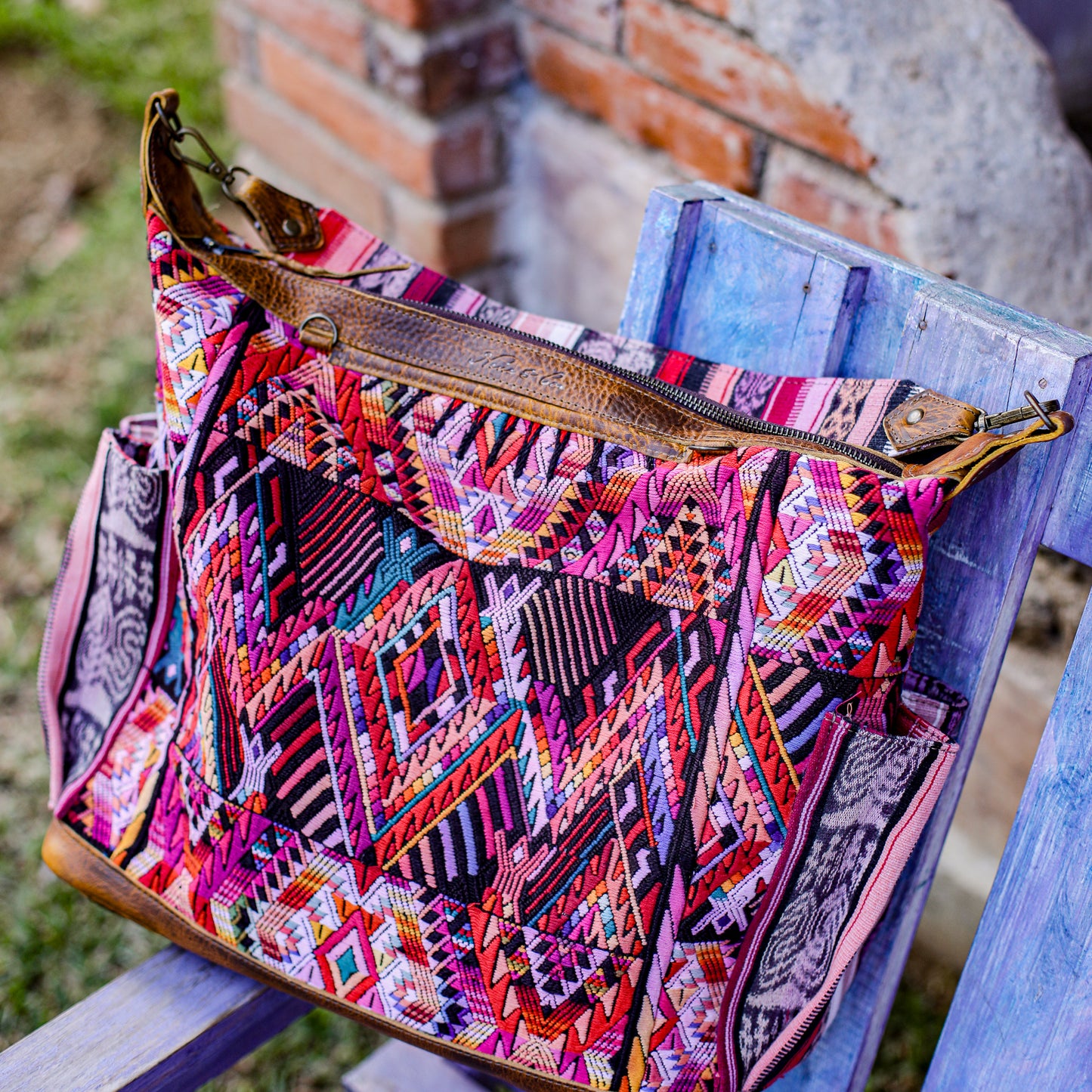 BEATRIZ CDB + DIAMANTE STRAP - OOAK HUIPIL - WRANGLER - NO. 200185