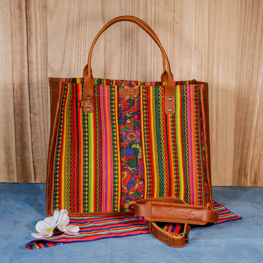 THE PERFECT TRAVEL TOTE - CORTE - CAFE - NO. 16370