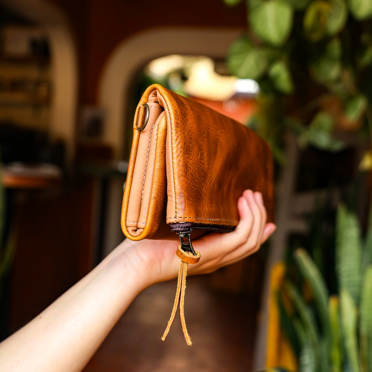 TRI-FOLD WALLET - FULL LEATHER - WRANGLER