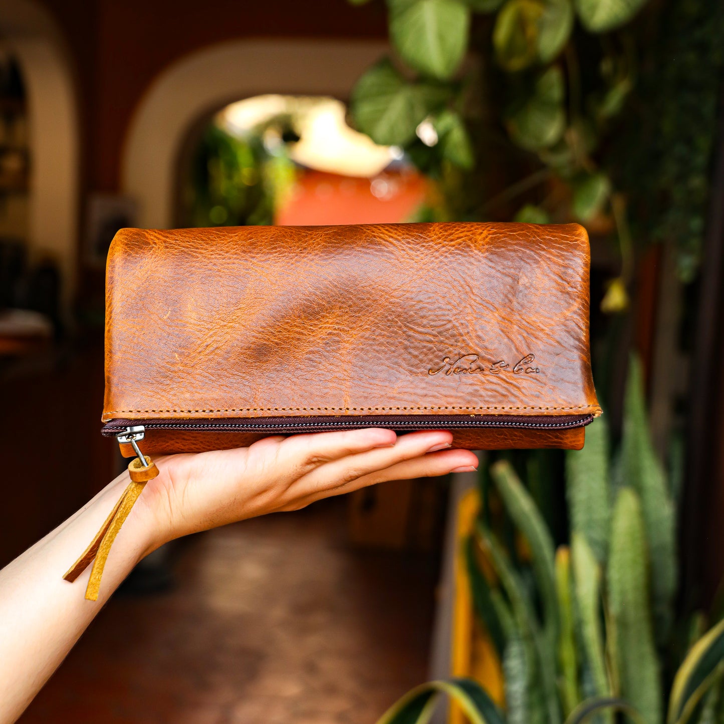 TRI-FOLD WALLET - FULL LEATHER - WRANGLER