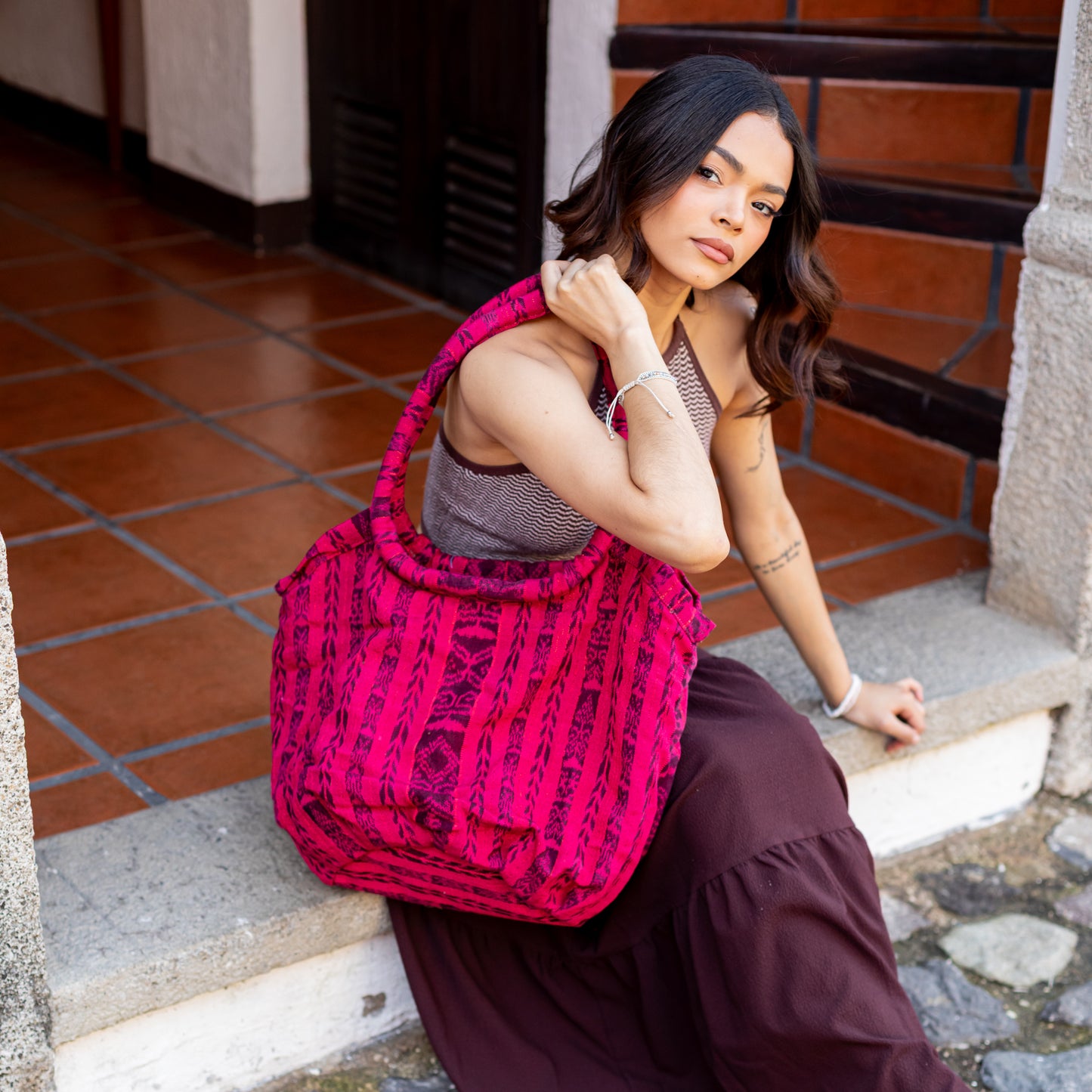 MEDIUM VOYAGER BAG - CORTE - NO. 18318