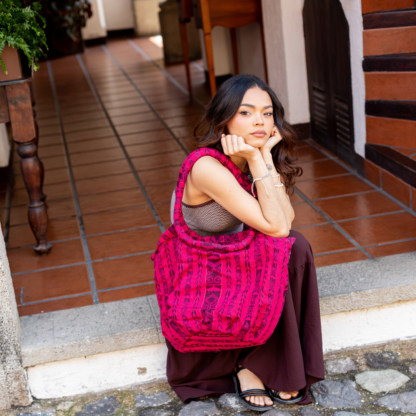 MEDIUM VOYAGER BAG - CORTE - NO. 18318