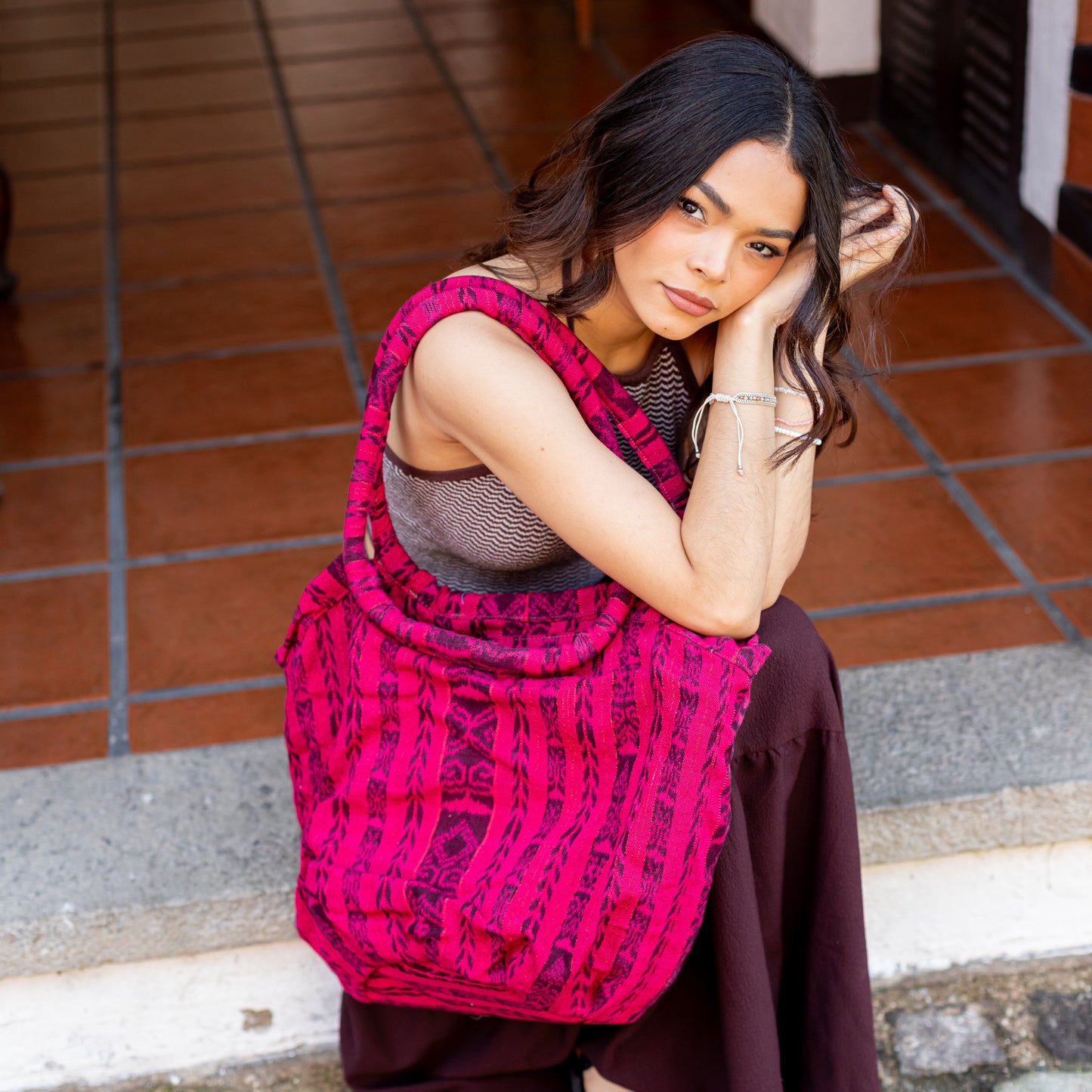 MEDIUM VOYAGER BAG - CORTE - NO. 18318