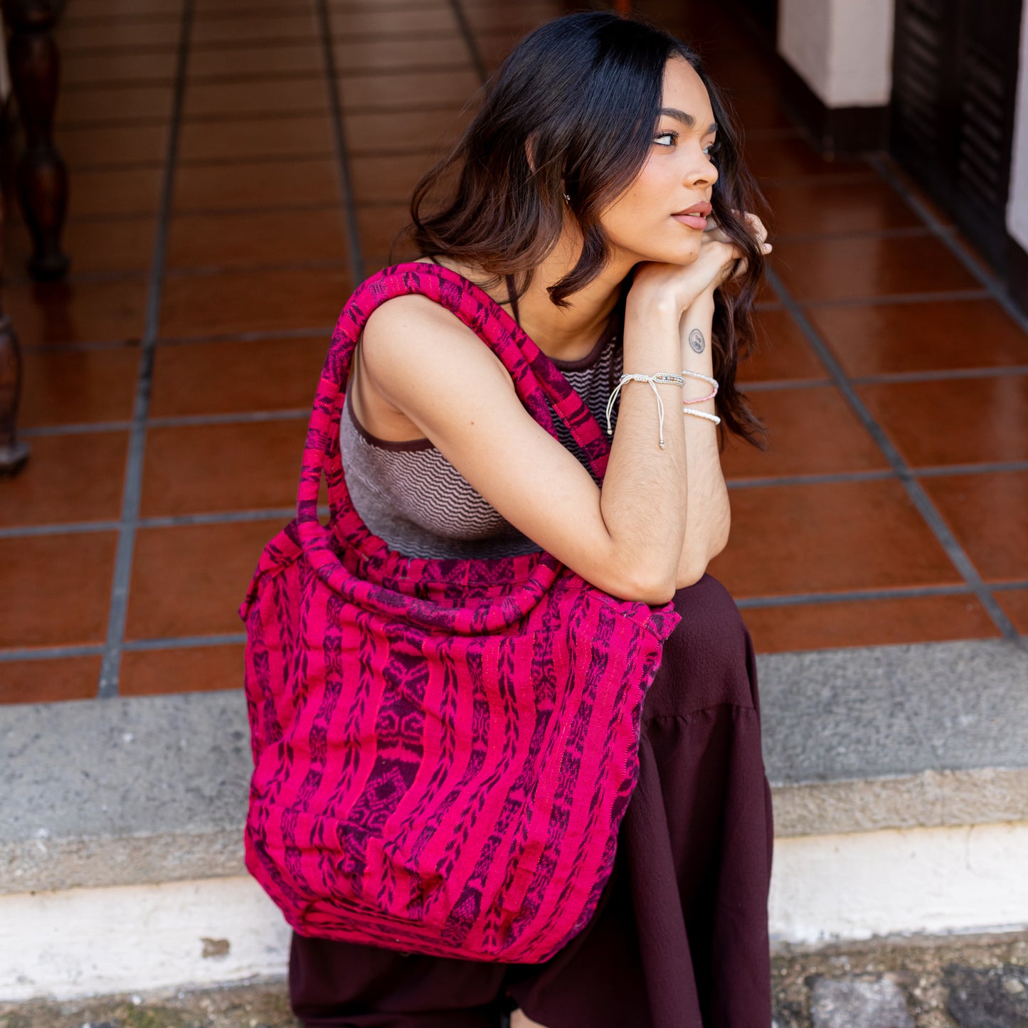 MEDIUM VOYAGER BAG - CORTE - NO. 18318