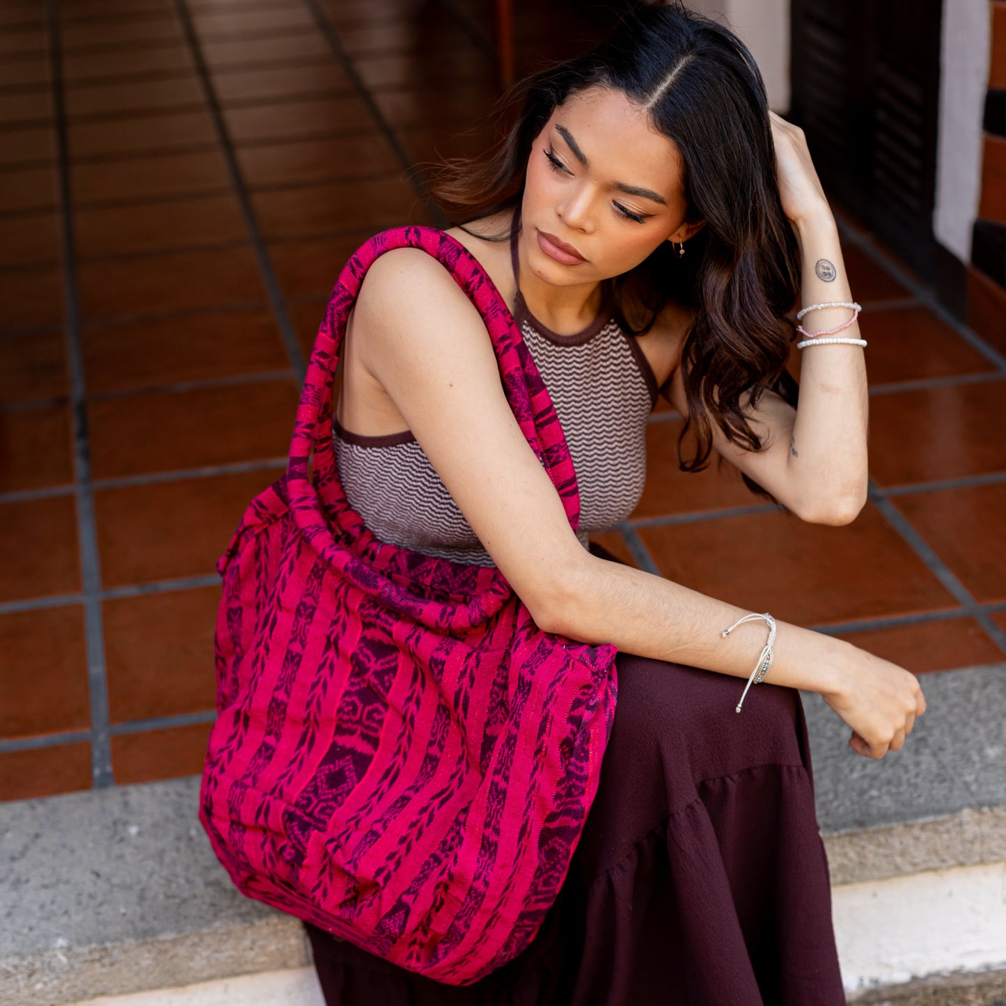 MEDIUM VOYAGER BAG - CORTE - NO. 18318