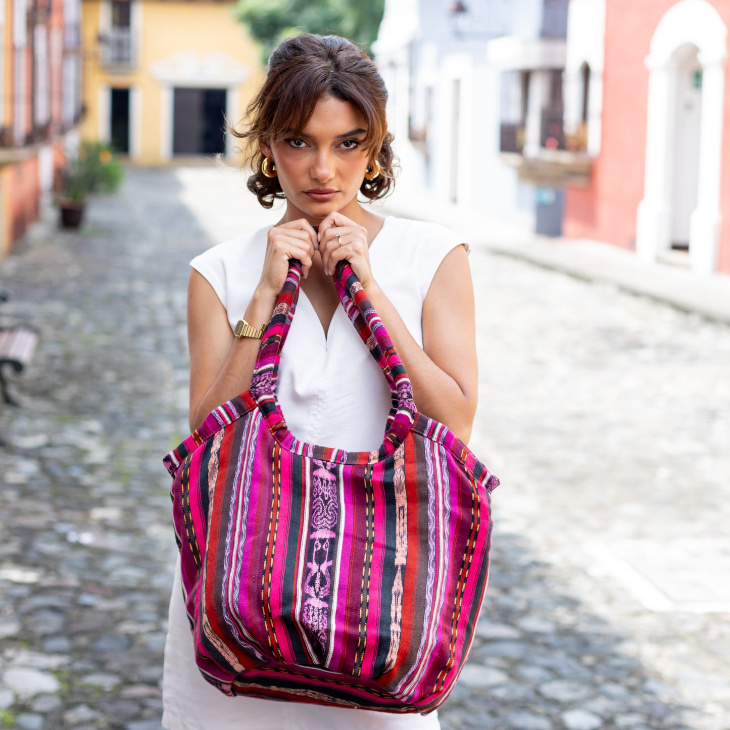 MEDIUM VOYAGER BAG - CORTE - NO. 18320