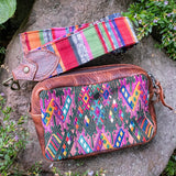 WANDER CROSSBODY SET - OOAK HUIPIL - COPPER - NO. 243271