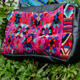 WANDER CROSSBODY SET - OOAK HUIPIL - BLACK - NO. 201214