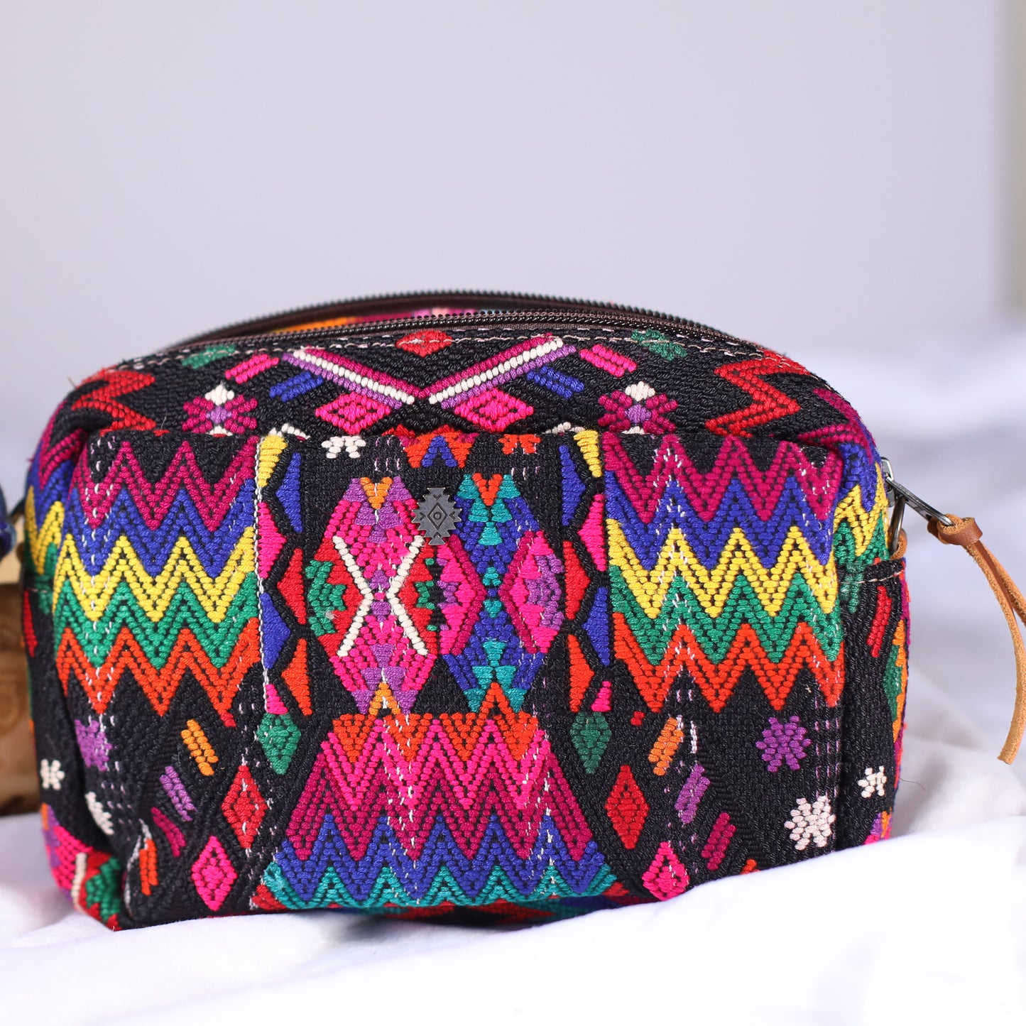 WANDER CROSSBODY SET - OOAK HUIPIL - CAFE - NO. 200528