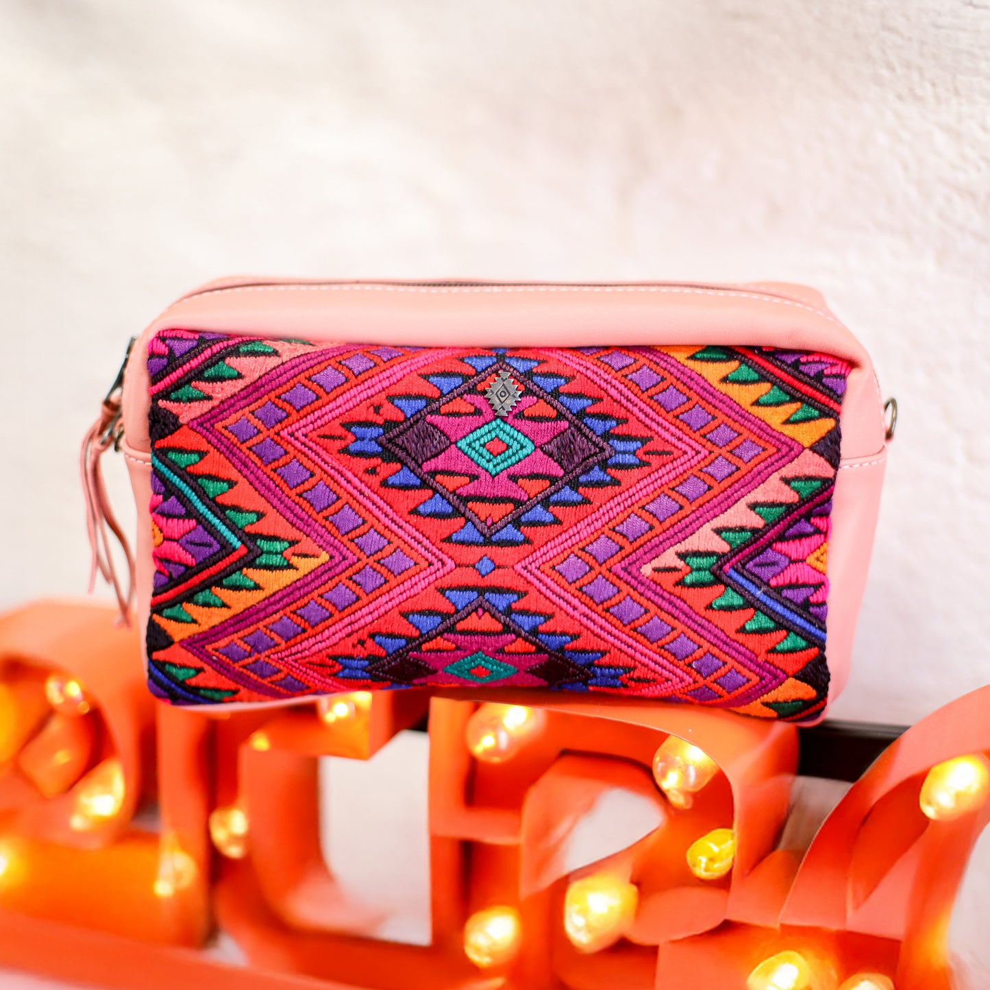 LARGE WANDER SET - OOAK HUIPIL - BLUSH - NO. 19671