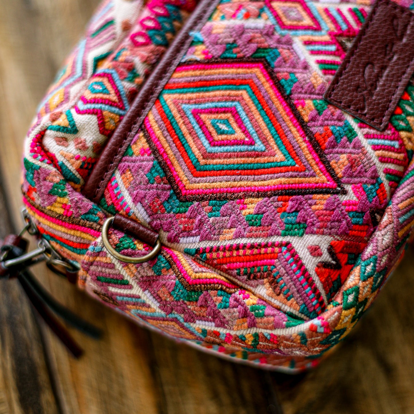 LARGE WANDER SET - OOAK HUIPIL - AMARANTH - NO. 18636