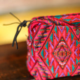 WANDER CROSSBODY BAG - LARGE - OOAK HUIPIL - BLACK - NO. 200470