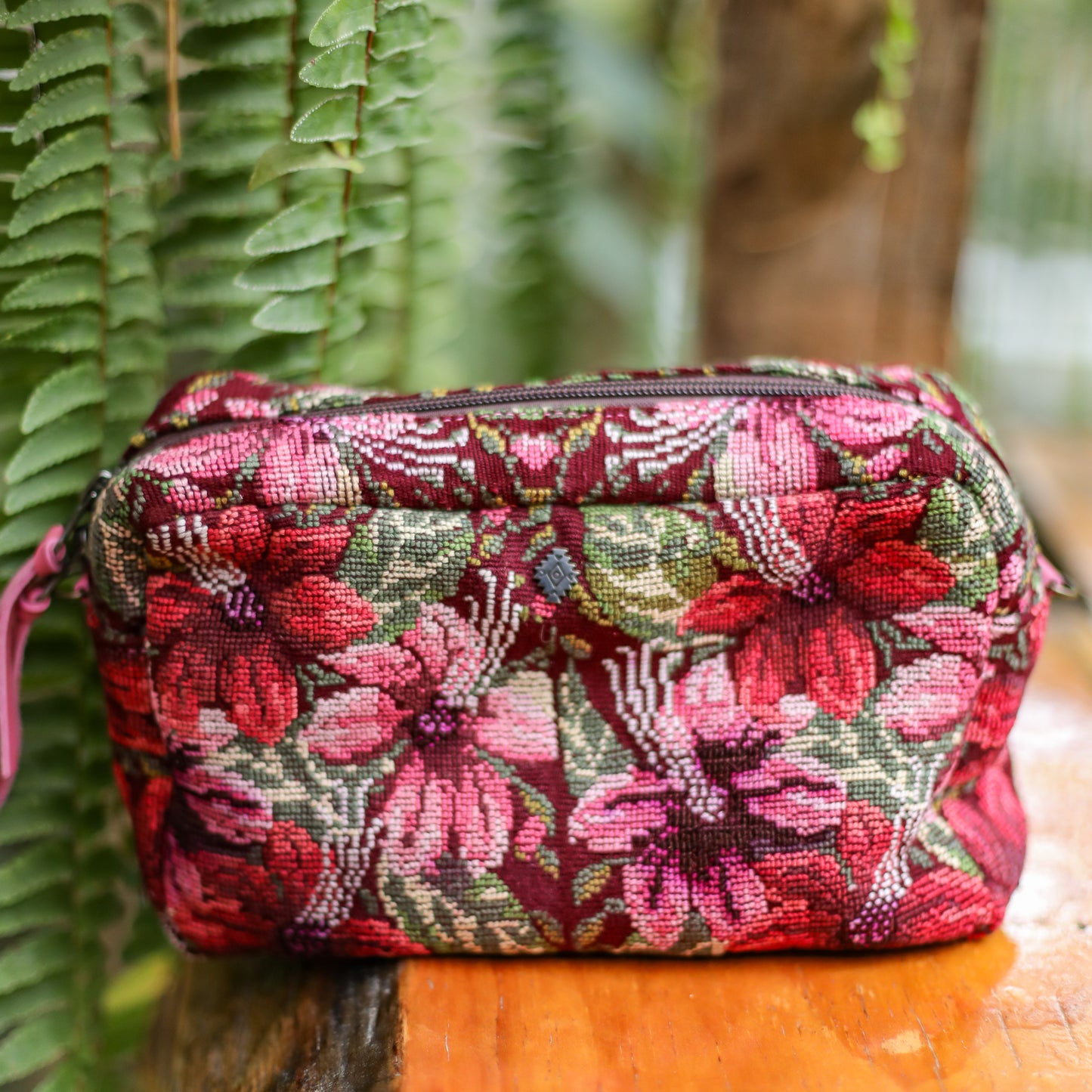 WANDER CROSSBODY BAG - LARGE - OOAK HUIPIL - JAZZY - NO. 200483